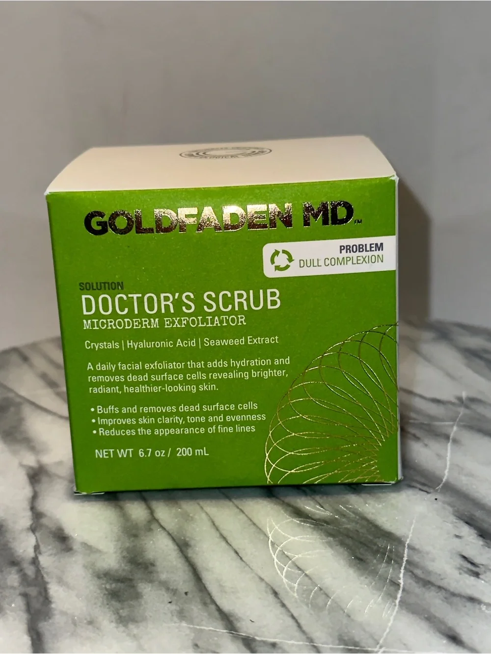 GOLDFADEN MD Doctor's Scrub Microderm Exfoliator Scrub 6.7oz 200ml